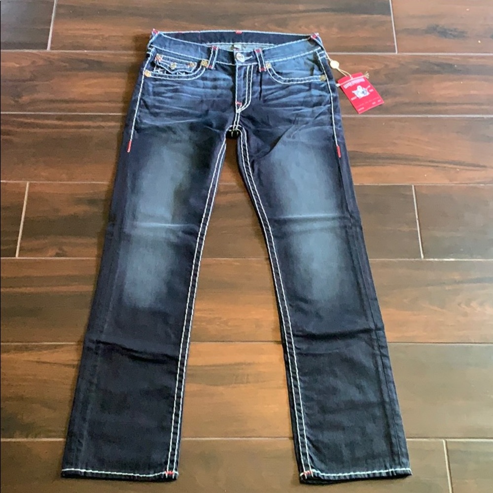 True Religion Straight W Flap Super T